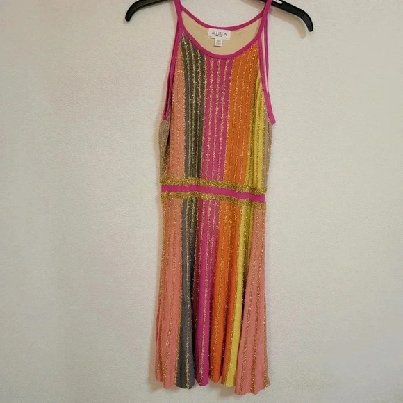 Allison New York Metallic Knit Dress - Picture 3 of 8